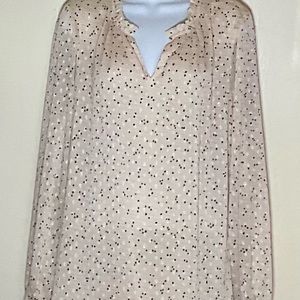 Rachel Zone Blouse Size L